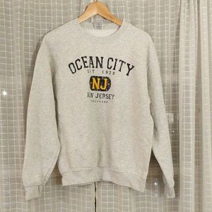 Ocean Cirt NJ Crew Neck Sweatshirt